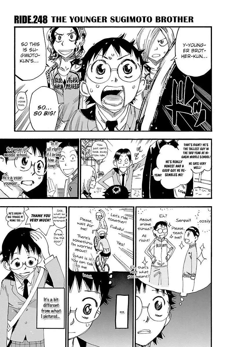 Yowamushi Pedal Chapter 248 1